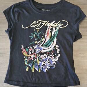 Ed Hardy with Colorful Graphic